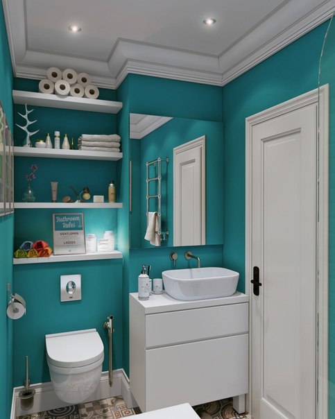 дизайн для ванной комнаты